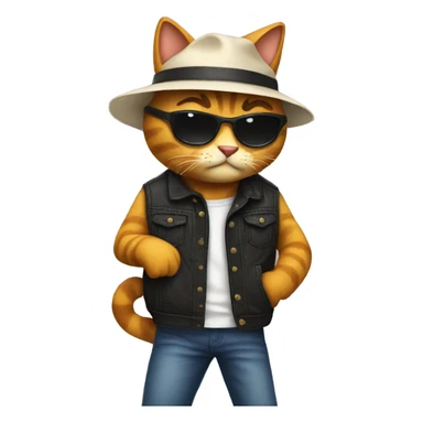 Cool cat The cool cat is a bandit sticker
