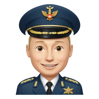 путин военный шарж sticker