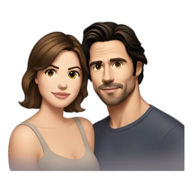 milo ventimiglia and mandy moore sticker