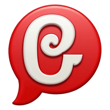 Pinterest logo for discord sticker