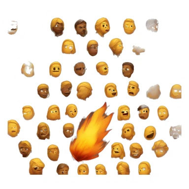 dust and fire  sticker