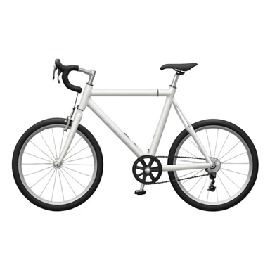 White  ns bike sticker