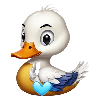 🦆+👀+💔 sticker