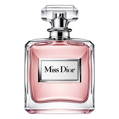 Miss dior perfume sticker