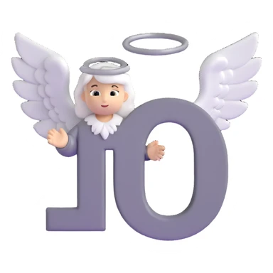 Letter C in multiple different shades of gray from light to dark, 50 shades of gray C, with angel halo sticker