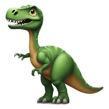 Dinosaur that is mind blown sticker