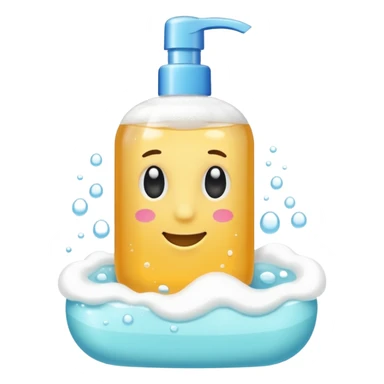 Soap and shampoo sticker