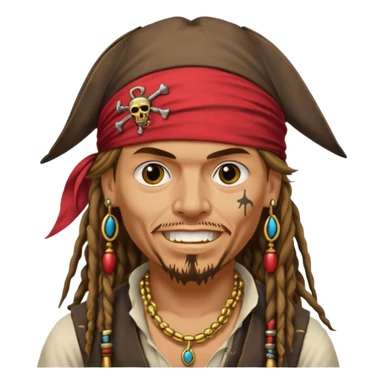 Jack sparrow sticker