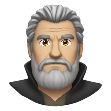 Ray Stevenson (Baylan Skoll) (white beard) sticker