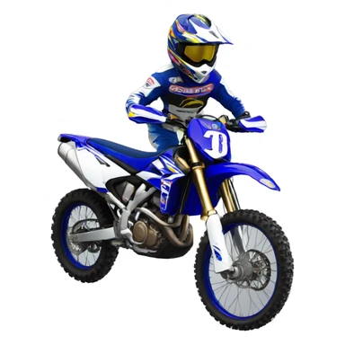 Yamaha moto cross sticker