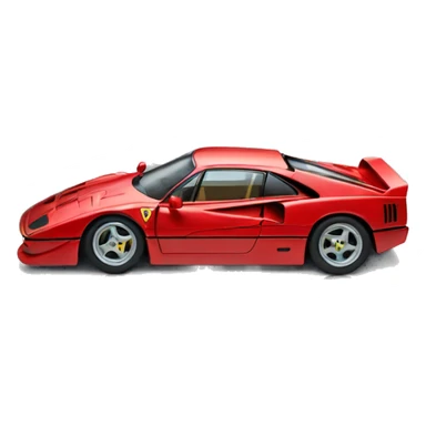 ferrari F40 sticker