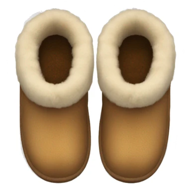 UGG slippers  sticker