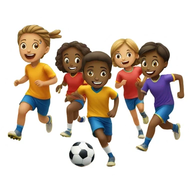 Youth football sticker