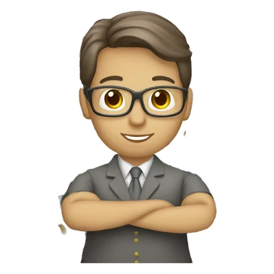 accountant with abacus sticker