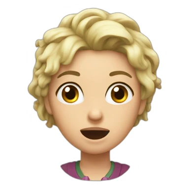 elise qui vomit sticker