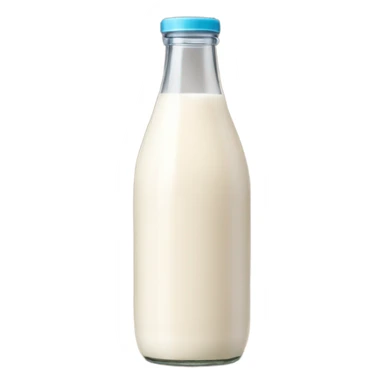 bottle of oat milk  sticker