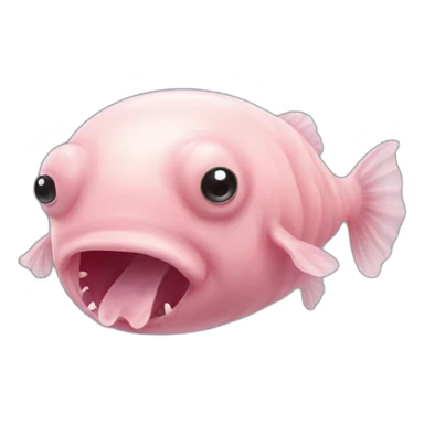 blobfish sticker