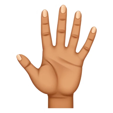 10 Fingers on one Hand sticker