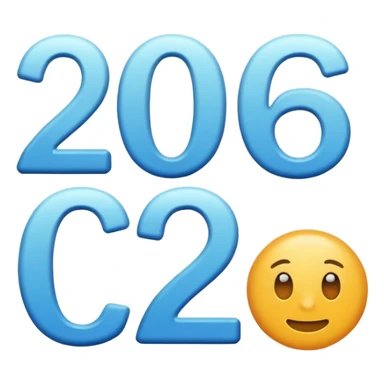 "  2026 " text   sticker