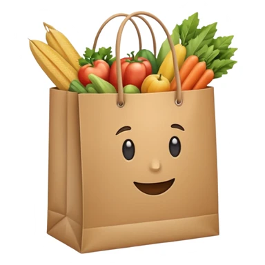 Sacola de compras sticker