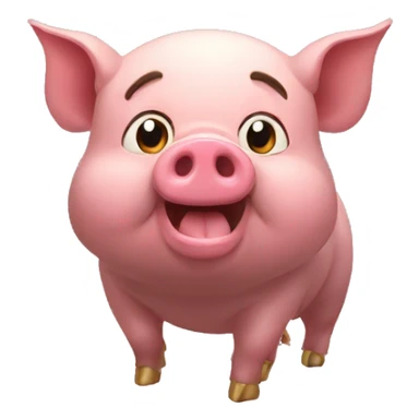 god pig sticker
