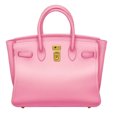 Birkin pink bag sticker