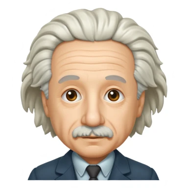 albert einstin sticker