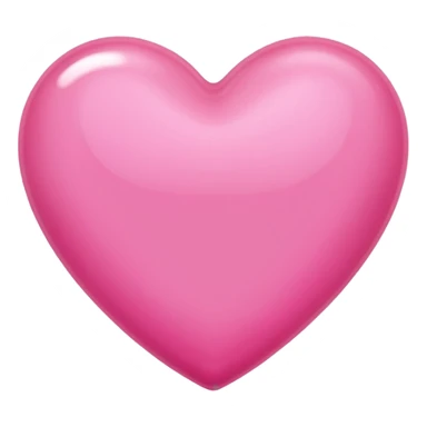 a pink heart with nail varnish sticker