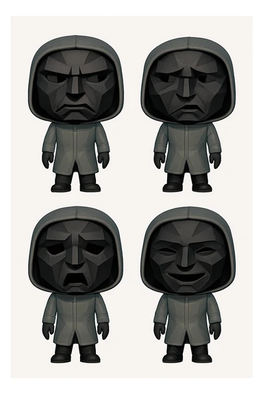 can you give different expressions to this picture.
 sticker