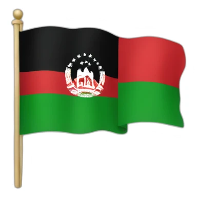 afghanistan flag sticker