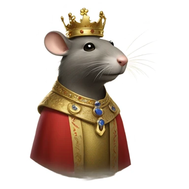 King of rats sticker