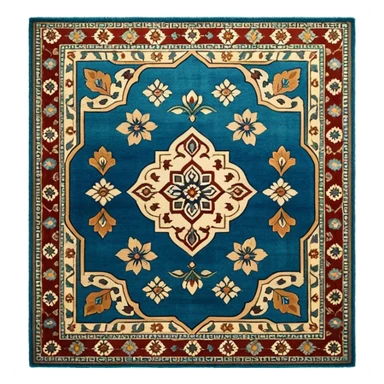 carpet with old design sticker