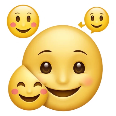 smiley with text: C360, and data visualization charts on the smiley sticker