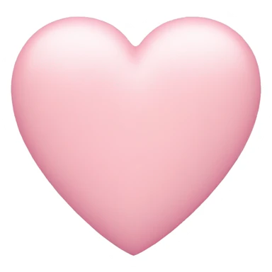 Pastel pink heart  sticker