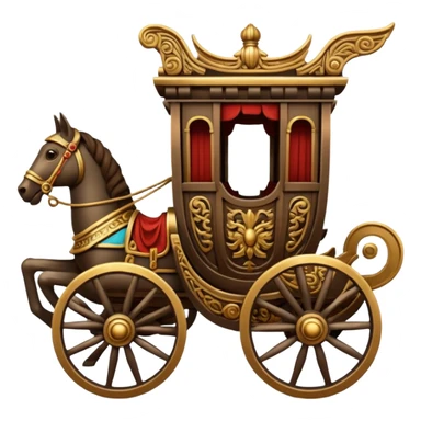 Roman chariot sticker