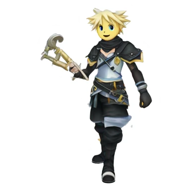 Kingdom Hearts Ventus Terra Aqua  Intersex-Inclusive Pride Progress Flag sticker