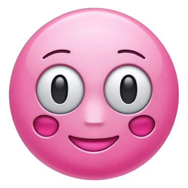 The Pink letter 3d P 
 sticker