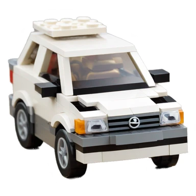 opel astra iii h lego car sticker