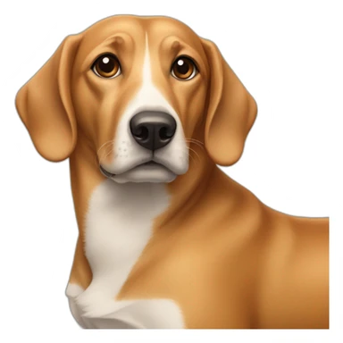 Dog-kacka-wiener sticker