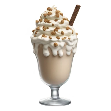 Cookie milkshake sticker