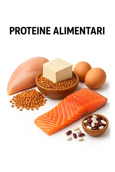 Proteine alimentari su sfondo isolato sticker