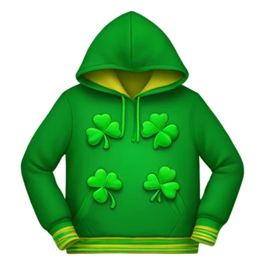 Clover hoodie sticker