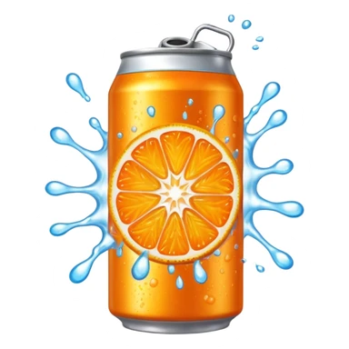 energy drink citrus explosion sticker