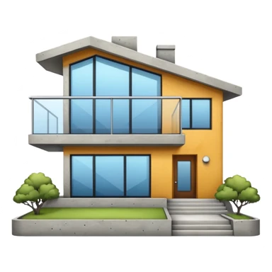 Casa en bienes y raices sticker