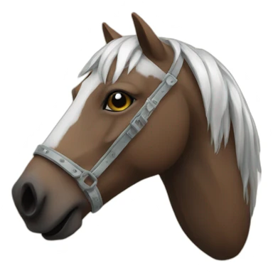 Horse mask ak7 sticker