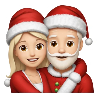 date night christmas sticker