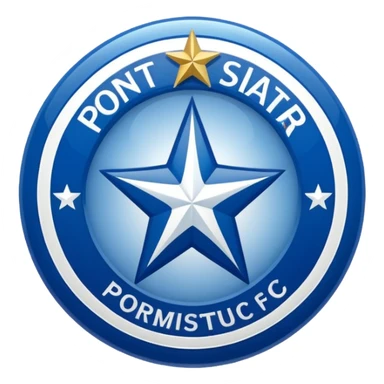 portsmouth fc badge sticker