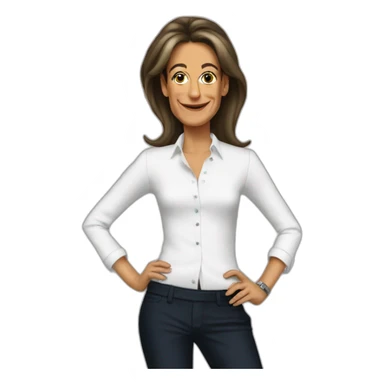 sarkozy femme sticker