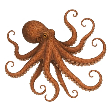 Octopus sticker