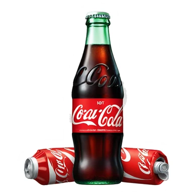 Coca-Cola with Drüse sticker